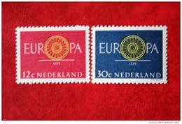 Europa CEPT NVPH 745-746 (Mi 753-754); 1960 Ongebruikt / MH * NEDERLAND / NIEDERLANDE - Unused Stamps