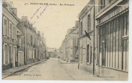PONTVALLAIN - Rue Principale - Pontvallain