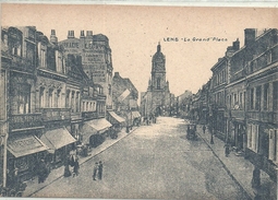 Delcampe - PAS DE CALAIS - 62 -LENS - La Grand Place - Lens