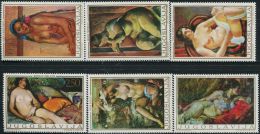 YG0103 Yugoslavia 1969 Painting 6v MNH - Used Stamps