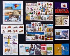 SPANIEN ESPAÑA ESPAGNE SPAIN 2006 FULL YEAR AÑO COMPLETO STAMPS, CARNET AND SHEETS, SELLOS, CARNET Y HOJAS BLOQUE - Annate Complete