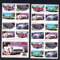 Sc#3935b Complete Booklet 20x 37-cent 50s Sporty Cars Issue, 2005 Stamps, Auto Sports Car Theme - 1981-...