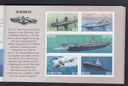 Sc#279 Complete Booklet 10x Submarine Issue, 2000 Stamps $9.80 Face Value, Navy Submarine Theme - 1981-...