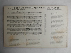 Delcampe - CHANSONS PAROLES ET PARTITION - C. Soubise - C'est Un Oiseau Qui Vient De France - Musik