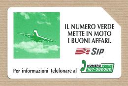 Telecom  Italia Carta Telefonica  Il Numero Verde Mette In Moto I Buoni Affari- 5.000  Lire Telecarte Phonecard Tarjeta - Publiques Publicitaires