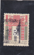HONGRIE    1994  Y. T.  N° 3475  à   381  Incomplet  Oblitéré - Oblitérés
