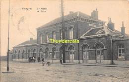 CPA  ZOTTEGEM SOTTEGEM DE STATIE LA GARE - Zottegem