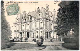 27 BOURGTHEROULDE - Le Chateau  (Recto/Verso) - Bourgtheroulde