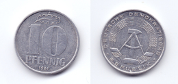 Germany DDR 10 Pfennig 1981 A - 10 Pfennig