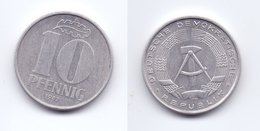 Germany DDR 10 Pfennig 1982 A - 10 Pfennig