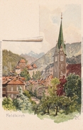 Feldkirch-Künstler- Litho Signiert Otto Strietzel,perfekt Erhalten. - Feldkirch