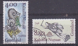 Greenland 1995 Gallionsfiguren 2v Used Cto  (35123A) - Used Stamps