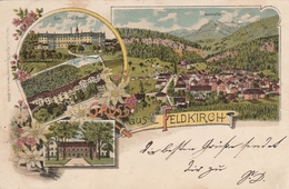 Gruss Aus Feldkirch-Litho.1901 - Feldkirch