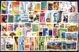 India 1999 Inde Indien Complete Full Set  Year Pack 62 Stamps With Se-tenants Fine MNH Condition - Années Complètes