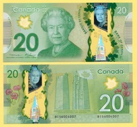 Canada 20 Dollars P-108a 2012 Sign. Macklem & Carney UNC - Canada