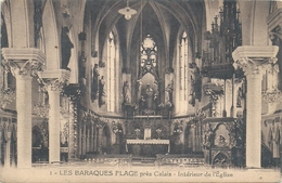 PAS DE CALAIS - 62 - LES BARAQUES Près De Calais - Intérieur De L'église - Laventie