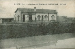 60 - Oise - Boran - Restaurant Café Raoul Courouble (rare) - Boran-sur-Oise