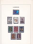 Luxembourg - Collection Vendue Page Par Page - Timbres Neufs ** - SUP - Unused Stamps
