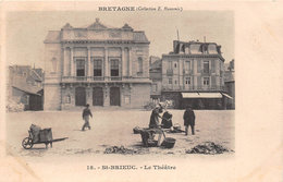 ¤¤  -  18   -  SAINT-BRIEUC   -  Le Théatre   -  Marché   -  ¤¤ - Saint-Brieuc