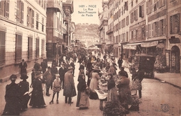 06-NICE- LA RUE SAINT-FRANCOIS DE PAUL - Life In The Old Town (Vieux Nice)