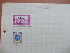 TIMBRES 7 Pages Maroc Algérie Tunisie Hongrie Laos Obock Sarre 23 Timbres Valeur 26.75 € - Collections (sans Albums)