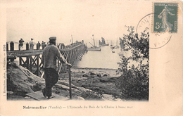 ¤¤  -  ILE De NOIRMOUTIER   -   L'Estacade Du Bois De La Chaise à Basse Mer  -  ¤¤ - Ile De Noirmoutier