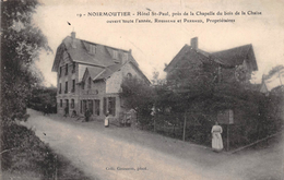 19 - ILE De NOIRMOUTIER - Hôtel Saint-Paul, Près De La Chapelle Du Bois De La Chaise - Rousseau Et Perraud Propriétaire - Ile De Noirmoutier