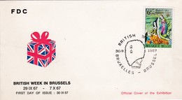 FDC  Nr 1432   Britsch Week / Margareta Van YORK - 1961-1970