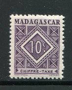 MADAGASCAR- Taxe Y&T N°31- Neuf Sans Charnière ** - Timbres-taxe