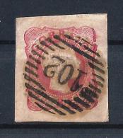 POR17) 1858 - 25 Cent. Used Unificato N. 12 - Gebruikt