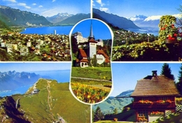 Mortreux - Glion Caux Les Rochers De Naye - 6371 - Formato Grande Viaggiata – E1 - Ilanz/Glion