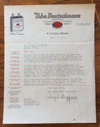 CANTON MASS. TOBE DEUTSCHMANN CORPORATION  PER MODENA IL 20/4/1929 - Etats-Unis