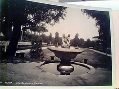 ROMA  FONTANA E GIARDINO A VILLA BORGHESE N1940. GB13243 - Parques & Jardines