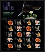 VERINIGTE STAATEN USA 2002 AMERICAN BATS SHEET OF 20v. SC 3661-64SP YV BF-3378-3381 MI B-3635-38 SG MS4174-77 - Feuilles Complètes