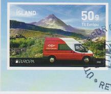 Iceland Mi 1394 Europa - Postal Vehicles - Van - 2013 - Neufs