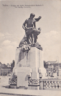 Torino - Gruppo Del Ponte Monumentale Umberto I - La Carità (Contratti) Pas Circulé - Pontes