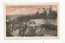 Cp , 07 , ANNONAY , Le Château , Vierge - Annonay