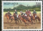 INDIA 2014 Polo Horse Sport Sagol Kangjei 1v MNH Stamp - Neufs