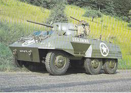 76 - CLERES - Militaria Musée Automobile Militaire - Greyhound AM M8 Ford 1942 - Clères