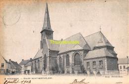 CPA MOUSCRON MOESKROEN EGLISE SAINT BARTHELY - Mouscron - Moeskroen