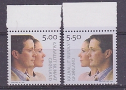 Greenland 2004 Wedding 2v (+margin) ** Mnh (35131P) - Neufs