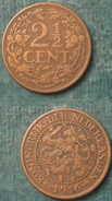 M_p> Olanda O Paesi Bassi 2 1/2 Cent 1916 - 2.5 Cent