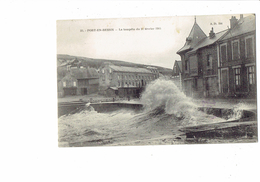 Cpa - 14 -  Port-en-Bessin - La Tempête Du 21 Février 1905 - A.D. 194 - N°32 Dubosq Edit - Port-en-Bessin-Huppain