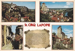 Saint Cirq Lapopie Premier Village De France  Multivues - Saint-Cirq-Lapopie