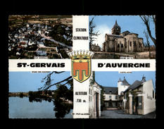 63 - SAINT-GERVAIS-D'AUVERGNE - Multi Vues - Saint Gervais D'Auvergne