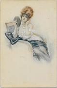 CPA Millière Art Nouveau Femme Girl Woman érotisme éros Non Circulé LE Série 65 - 6 - Milliere