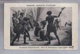 CPA - Missions Maristes D'Océanie - Salomons Méridionales - Mort De Monseigneur Epalle - Salomon