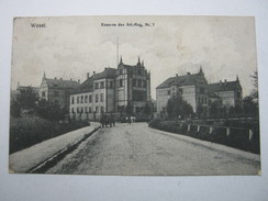WESEL , Kaserne , Schöne Karte 1919 - Wesel