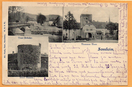 Cernay Sennheim Haut Rhin 1899 Postcard Mailed - Cernay