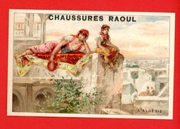 Chocolat Raoul, Chromo Lith. Vieillemard, Tour Du Monde, Algérie - Sonstige & Ohne Zuordnung